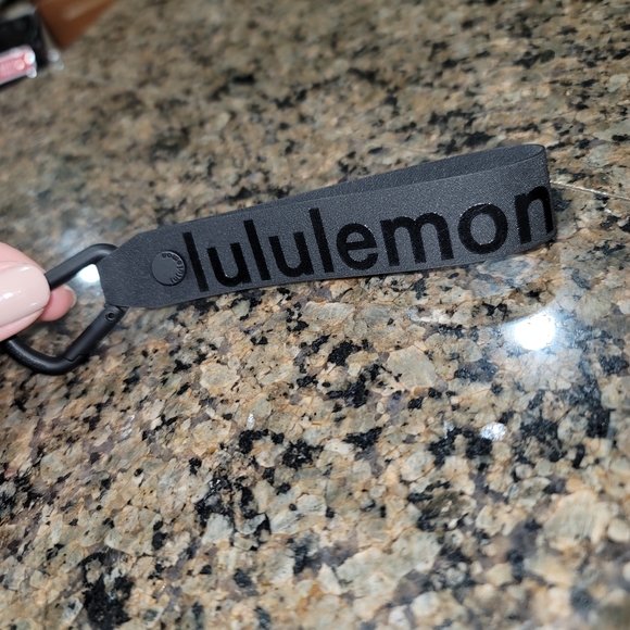all hours lululemon keychain